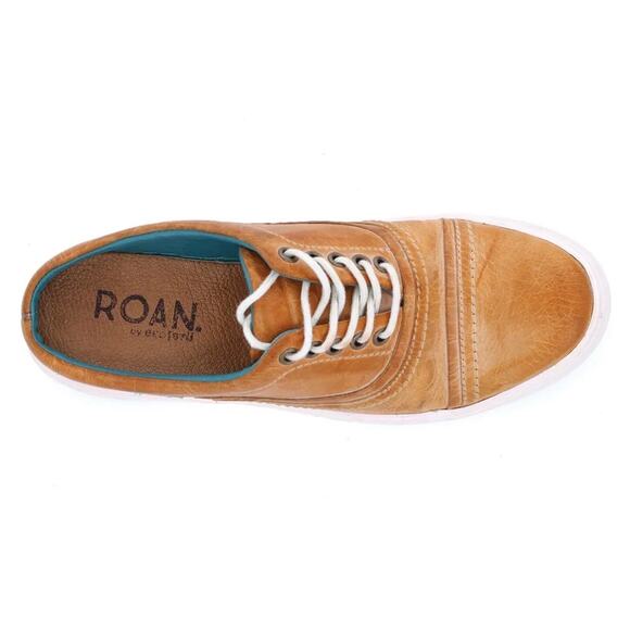 NEW ROAN Bed Stu Zania Sneaker Slip On Distressed Leather Tan Womens 7.5 - Picture 5 of 12